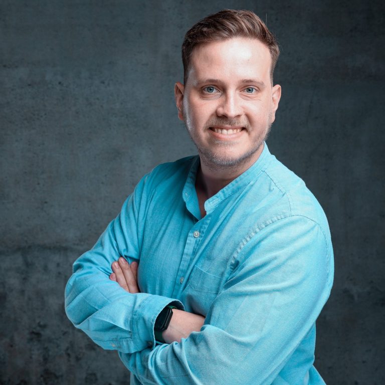 Ein Portrait von dem Gründer von Lumero